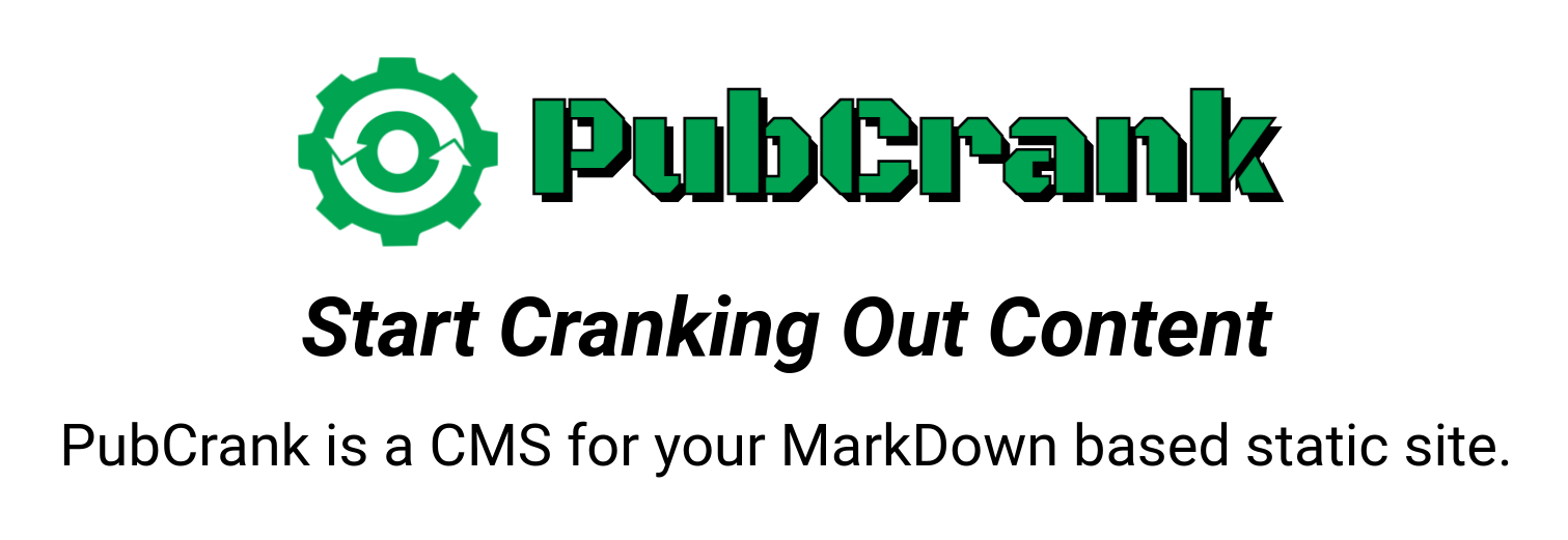 Introducing PubCrank.com
