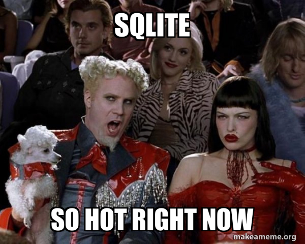 SQLite the New Hotness?! 🤔